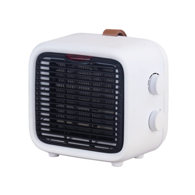 Aquecedor de cerâmica elétrica Mini elétrico 1500W Indoor, branco