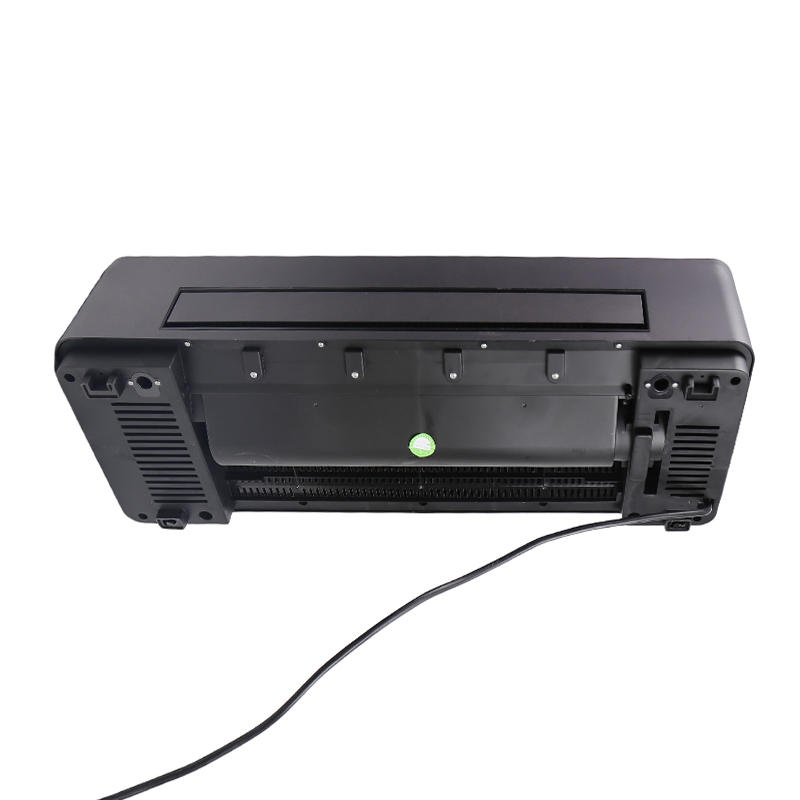 Aquecedor de ventilador preto de calor rápido 3300W com exibição de chama Aquecedor de ventilador preto de calor rápido 3300W com exibição de chama