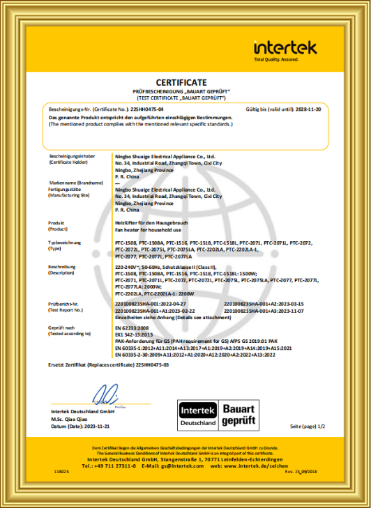 Certificação GS